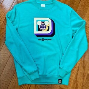 Disney Women’s Aqua Crewneck